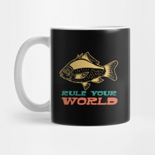 Rule Your World - Gift For Fishing Lover Mug